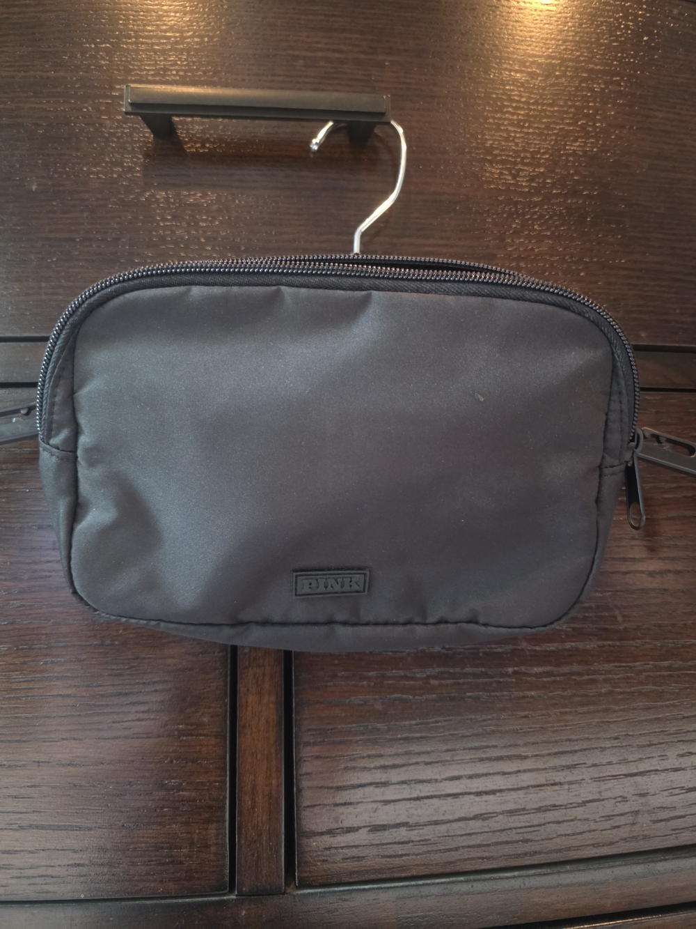 PINK Victoria's Secret Black Belt/Crossbody Bag